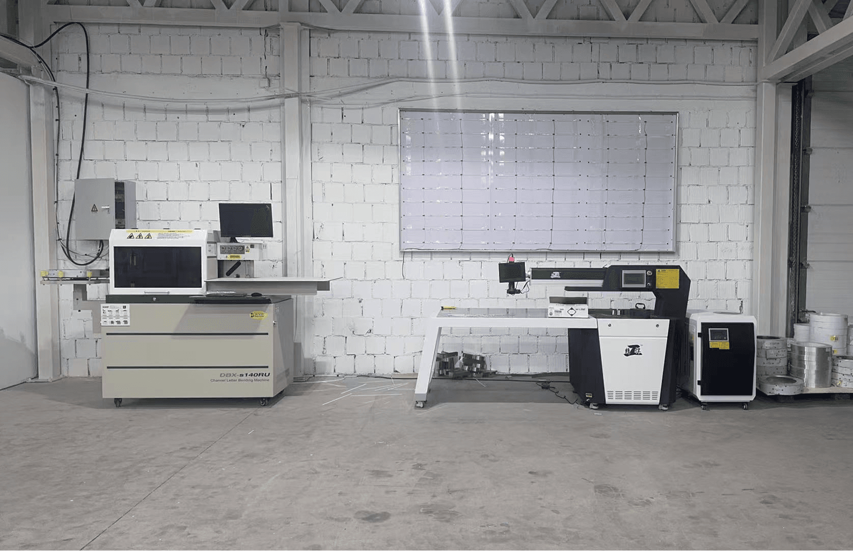 Letter and profile processing machine